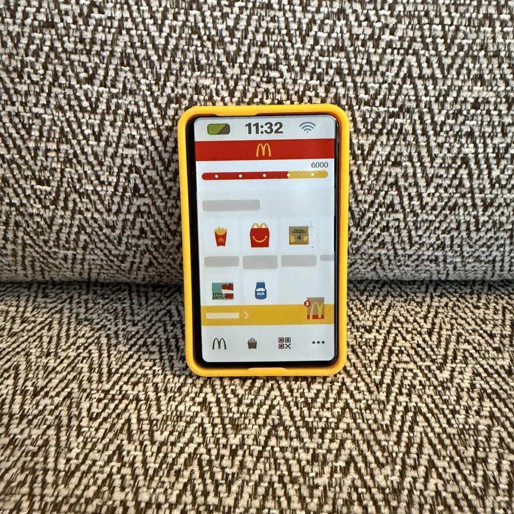 2025 Lil McDonald's Happy Meal Cell Phone App Ordering Toy Restaurant Play